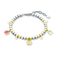 Pulsera Brand Mujer Suerte in Acero Zirconia 03BR035 - 03BR035